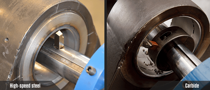Carbide vs. High-Speed Steel