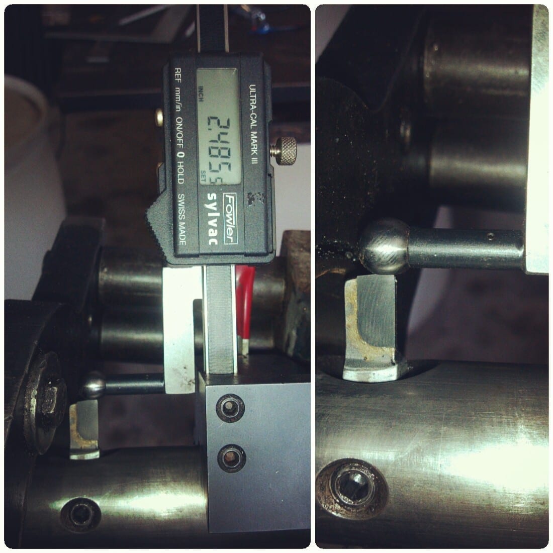 COOL BORE MEASURING TOOL. JUST SET IT AND IT. WORKS GREAT