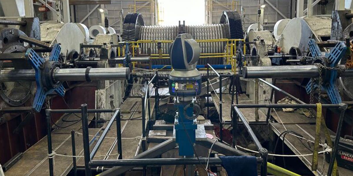 PICTURE OF THE YEAR #2: Bucyrus Hoist Case Rebuild