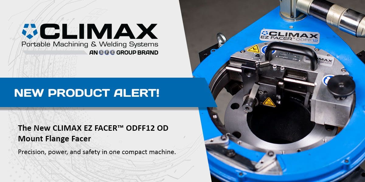 Introducing the New EZ FACER ODFF12 OD Mount Flange Facer