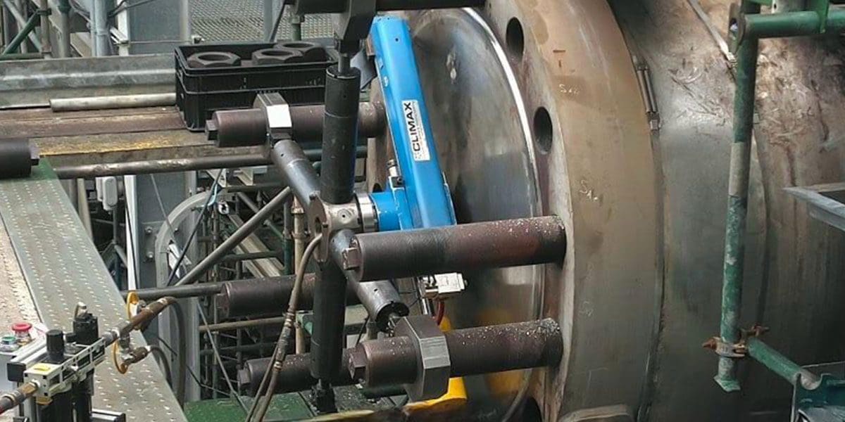 PICTURE OF THE YEAR #4: Heat Exchanger Head Repair