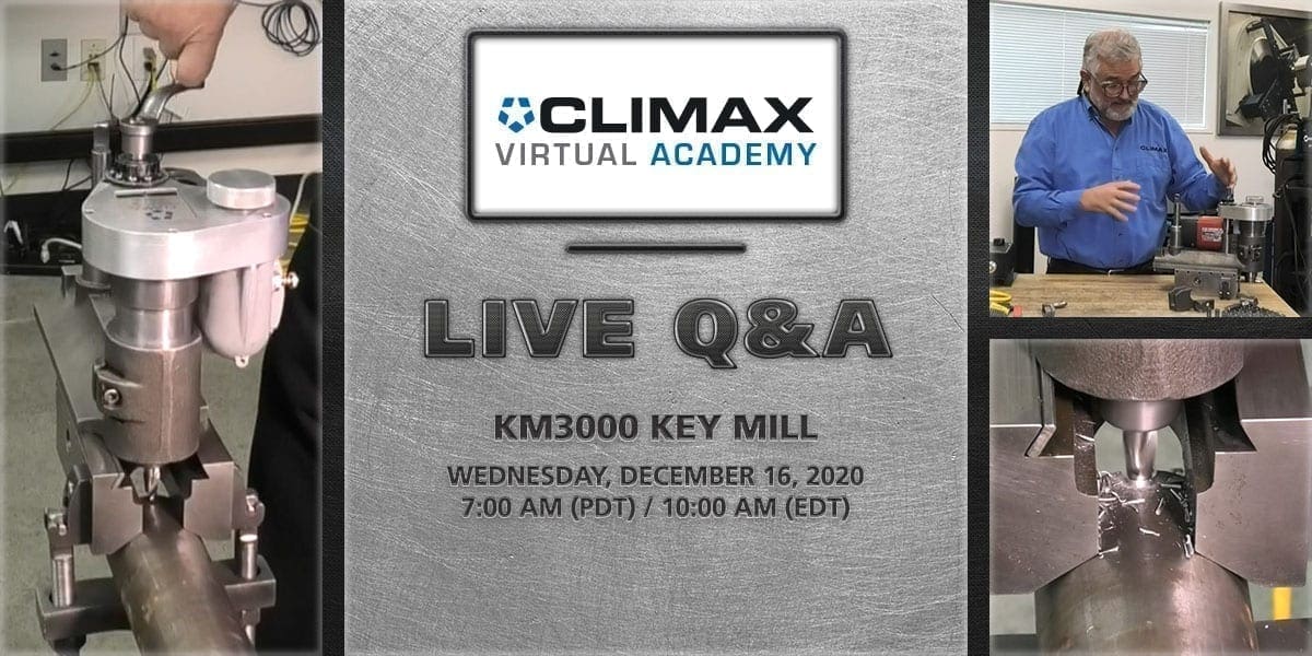 The KM3000 Key Mill LIVE Q&A
